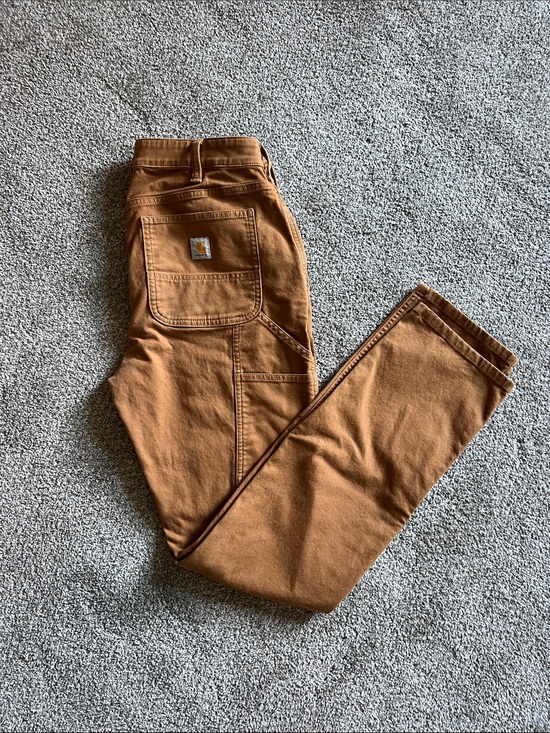 Carhartt Denim - Carhartt Women’s Brown/Tan Cargo Work Pants